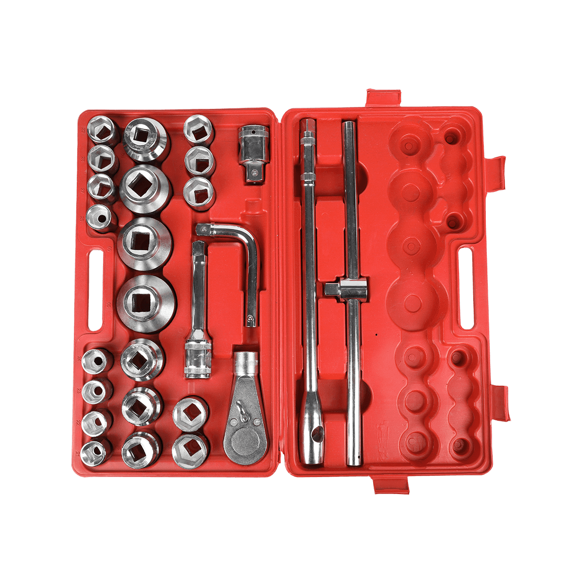26 Pcs 3/4' Cr-Mo Socket Mechanica Tools Impact convellunt Combo Kits Gravis Officium Pone