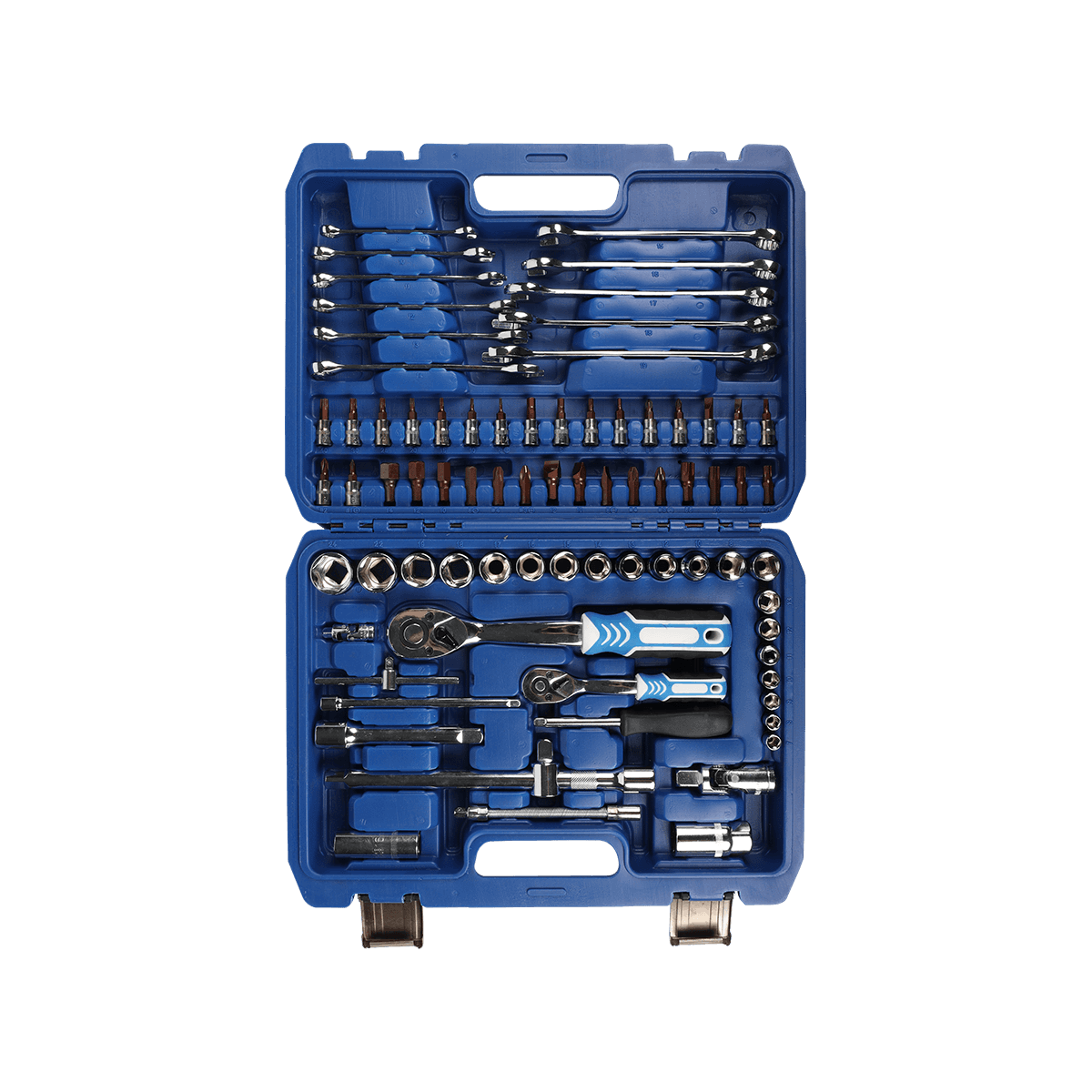 78pcs 1/2''&1/4'&'3/8'' Coegi Socket Set Ratchet Wrench Palpate Set Automotive Instrumentum Ornamentum Auto Repair Tools