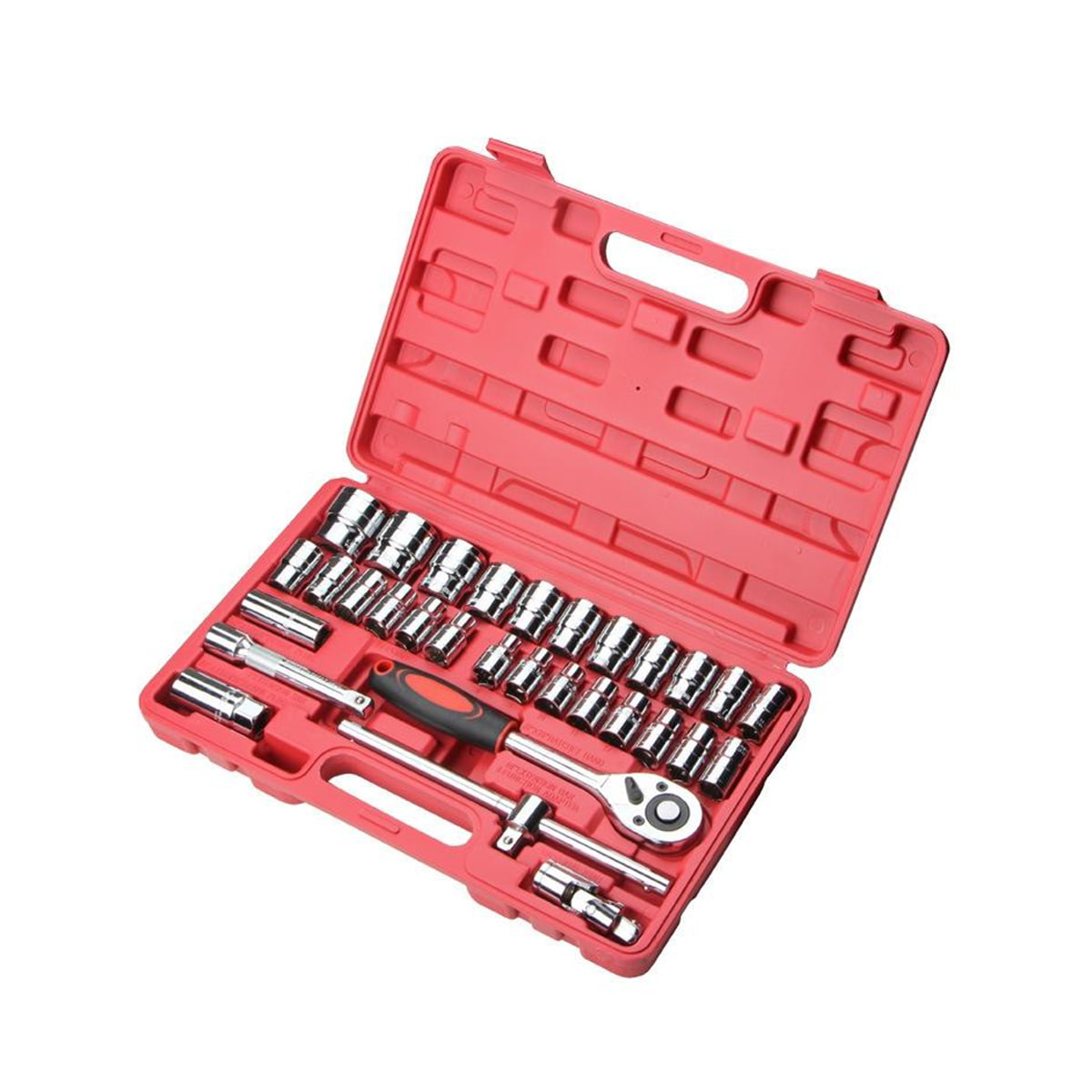 32pcs 1/2 In. Coegi Metric Impact Pentium convellunt Automobile Box manus tool Auto Restituo Tools Set