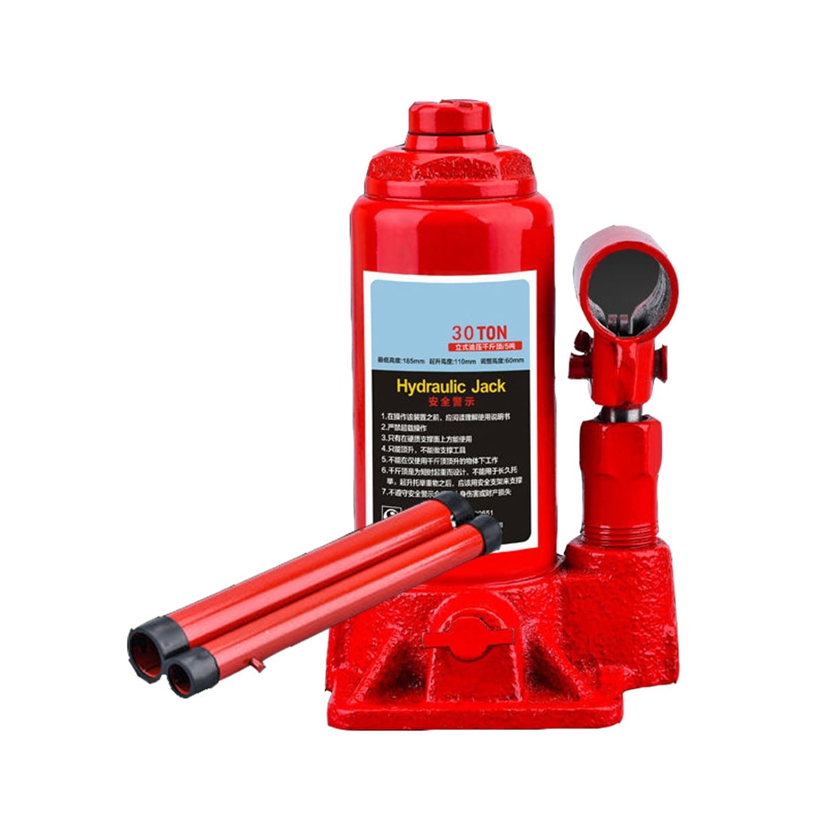 30 Ton Universal Telescoping Mini Gravis Portable Manual Hydraulic Bottle Jack For Car